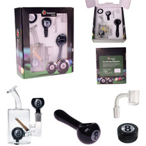 8 Ball Water Pipe Hand Pipe Box Set - Set 02 (MSRP $90.00)