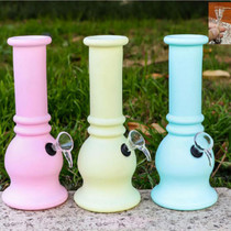 6" Soda Lime Mini Bubble GOR Water Pipe - Pastel (MSRP $15.00)
