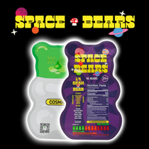 Space Bears - Cosmic Mushroom Gummies 16ct *Drop Ship* (MSRP $33.00)