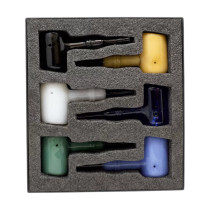 5" Smash Hits Hammer Hand Pipe - Display of 6 (MSRP $25.00ea)