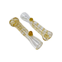 3'' Assorted Bohemian Straight Chillum Hand Pipe - 2 Pack (MSRP 5.00ea)