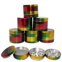 42mm Vibrant Color 4 Part Grinder - 6 Pack (MSRP $5.00ea)