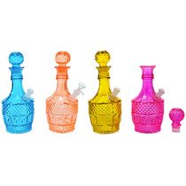 10" Fancy Assorted Decanter Water Pipe - with 14M Bowl & Banger (MSRP $45.00)