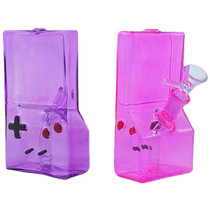 5" Electo Plated Assorted Gamecast Handheld Water Pipe with 14M Bowl (MSRP $20.00)