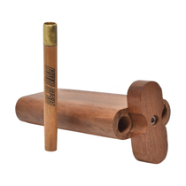 Bad Ash - Large Engraved Dug Out With Bat - Made in USA (MSRP $30.00)