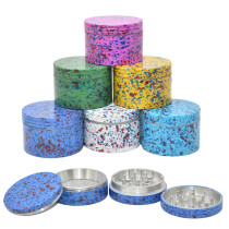 50mm Colorful Creations 4 Part Paint Splatter Grinder - 6 Pack (MSRP $7.00ea)