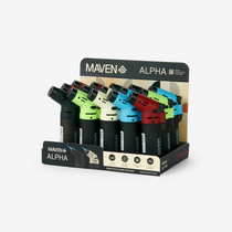 Maven - Alpha Torch 15ct Display - Transparent (MSRP $6.00ea)