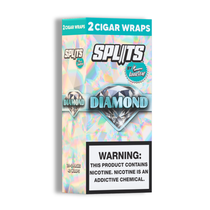 Looseleaf - Splits Tobacco Wraps (2ct) Box of 20 (Unpriced) - Diamond