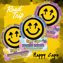 Happy Caps x Road Trip - Microdosed Gummies + Functional Mushrooms 14ct (Box of 10) *Drop Ship* (MSRP $34.99 Each)