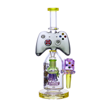Cheech Glass - 13" Level Up Water Pipe - with 14M Bowl & 4mm Banger (MSRP $130.00)