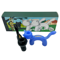 Cheech Glass - Cat in the Box Hand Pipe Box Set - 2 Pack (MSRP $50.00)