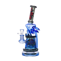 Cheech Glass - 11.5" Powerhouse Rig Water Pipe - with 14M Male Bowl (MSRP $140.00)