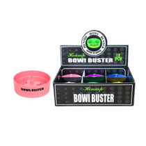 3.5" Biodegradeable Assorted Bowl Buster Ashtray - Display of 18 (MSRP $5.00ea)