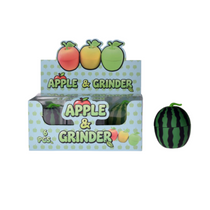 3.7" Watermelon 4 Part Grinder - Display of 6 (MSRP $12.00ea)
