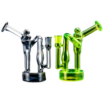 6.5" Spray Assorted Color Recycler Water Pipe - with 14M Bowl (MSRP $25.00)
