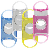 3.5" Assorted Color SS Guillotine Cigar Cutter (MSRP $2.00)