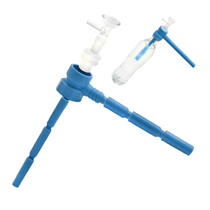 6.5" Bio-Degradeable Water Bottle Attachment Water Pipe - Display of 12 (MSRP $8.00ea)