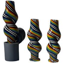 Puffco Pivot Comp Attachment - 2.3" Reversal Helix (MSRP $25.00)