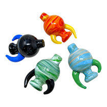 Assorted Color Ball With Horn Carb Cap (MSRP $8.00)