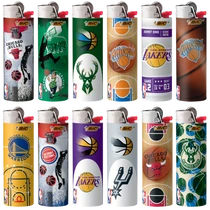 BIC - Maxi Classic Lighter Display of 50 - NBA Basketball Designs (MSRP $4.99ea)