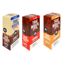 Backwoods True Wraps - Tobacco Wraps (2ct) Box of 12 (Pre-priced $2.99)