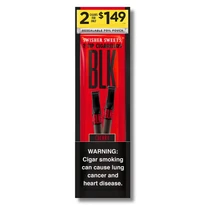 Swisher Sweets - Black Cigarillos (2ct) Box of 15 (Pre-priced $1.49ea)