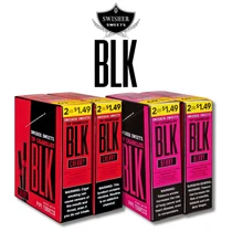 Swisher Sweets - Black Cigar Wraps (2ct) Box of 30 (Pre-priced $1.49)