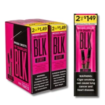 Swisher Sweets - Black Cigar Wraps (2ct) Box of 30 (Pre-priced $1.49)