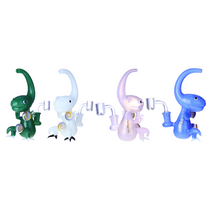 Clover Glass - 8" Assorted Color Greg Water Pipe - with 14M Banger (MSRP $50.00)