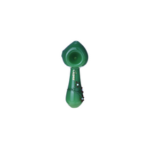 Clover Glass - 4.5" Assorted Color Acorn Spoon Hand Pipe - Display of 6 (MSRP $15.00ea)