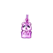 Clover Glass - 5.7" Assorted Color Panda Oil Burner Water Pipe (MSRP $10.00)
