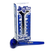 Dogg Lbs - 7" Twisted Spoon Hand Pipe - Blue (MSRP $31.99)