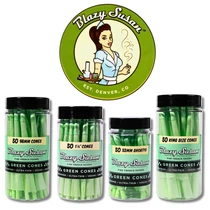 Blazy Susan - Green Cones - Jar of 50 (MSRP $20.99-22.99)