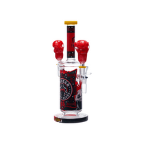 Cheech Glass - 13" Heavy Hitter Boxing Rig Water Pipe - with 14M Bowl & 4mm Banger (MSRP $120.00)