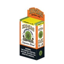 Zig Zag - Leaf Wraps (2ct) Display of 10 (Pre-priced $1.89)