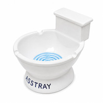 Ceramic Toilet Design Ashtray (MSRP $15.00)