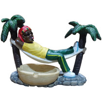 Resin Rasta Medium Ashtray 01 - Design 09 (MSRP $20.00)