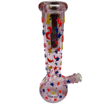 Color Decal Beaker Water Pipe - with 14M Bowl (MSRP $35.00)