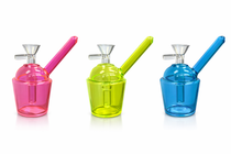 5" Slushy Cup Water Pipe - Assorted Colors (MSRP $35.00)