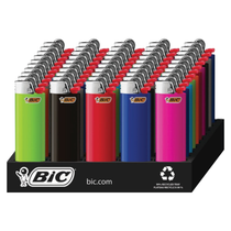 Bic - Maxi Classic Lighter Display of 50 + 3 Free - Classic Colors (MSRP $4.99ea)