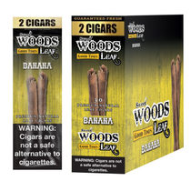 Good Times - Sweet Woods Natural Leaf Cigarillos (2ct) Display of 15 (MSRP $1.99ea)