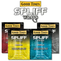 Good Times - Spliff Tobacco Wraps (2ct) Display of 30 (MSRP $1.99ea)