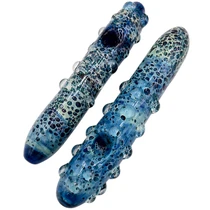 8.5" Galaxy Fumed Color Tube Steam Roller Hand Pipe - 2 Pack (MSRP $20.00ea)