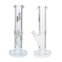 Elite Glass - 9mm Thick Straight Water Pipe (MSRP $50.00-$70.00)