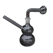 6" Clear Glass Oil Burner Water Pipe - 8 Pack (MSRP $5.00ea)