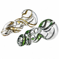 2.5" 40g Inside Mix Peanut Hand Pipe - 2 Pack (MSRP $15.00ea)