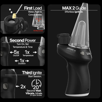 Yocan Black - Phaser MAX 2 - 2100mAh Vaporizer Kit (MSRP $165.00)