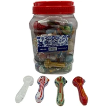 Everyday - 3" Slim Spoon Hand Pipe - 50ct Jar (MSRP $10.00ea)