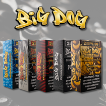 Big Dog - Tobacco Wraps (2ct) Display of 20 (Pre-Priced $1.99)