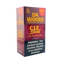 Da Woods - Tobacco Wraps (1ct) Display of 20 (Pre-Priced $0.99)